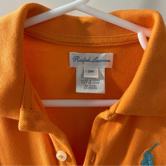 Ralph Lauren Vibrant Orange Polo Dress - Picture 4 of 6